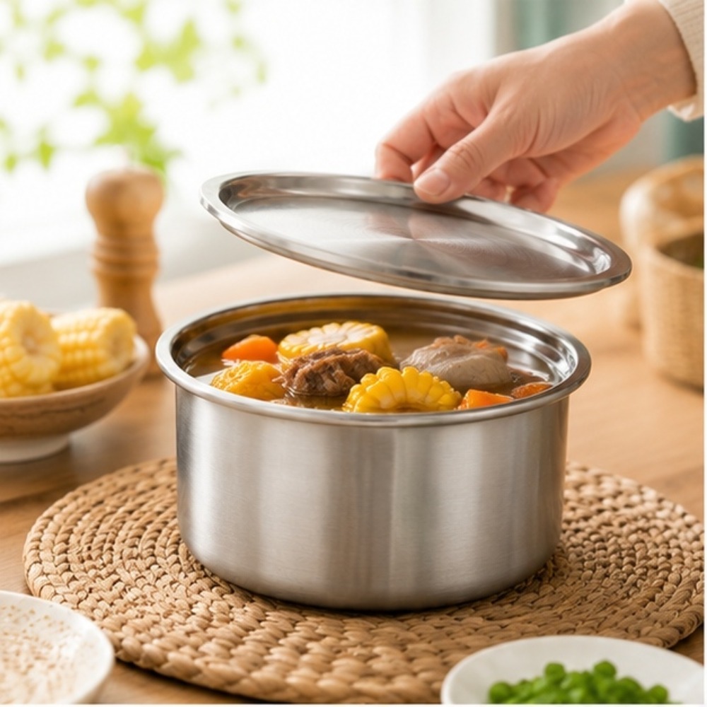 Meal Prep Plan - 304 Stainless Steel Ramekin with Lid
