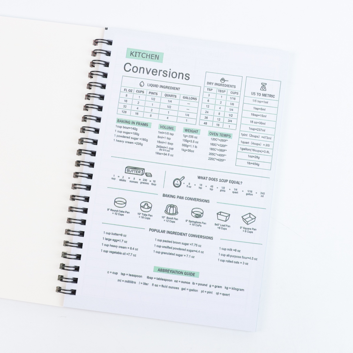 Personal Recipe Book -for Hand - огляд і ціна Meal Prep Plan