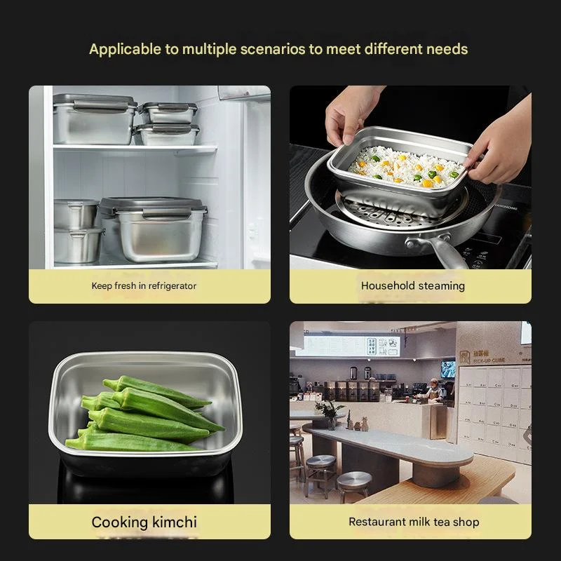 Stainless Steel Food Storage C - огляд і ціна Meal Prep Plan