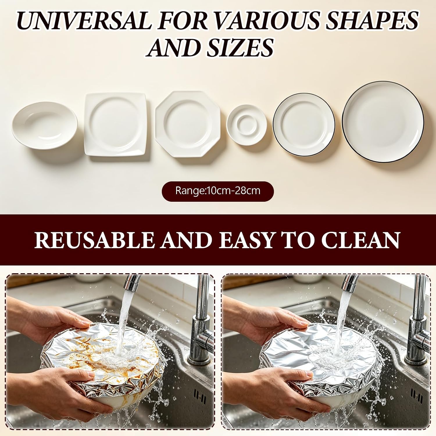 Reusable Aluminum Foil Food Co - огляд і ціна Meal Prep Plan