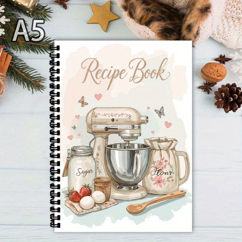 Recipe Journal 100 Sheets Blan - огляд і ціна Meal Prep Plan