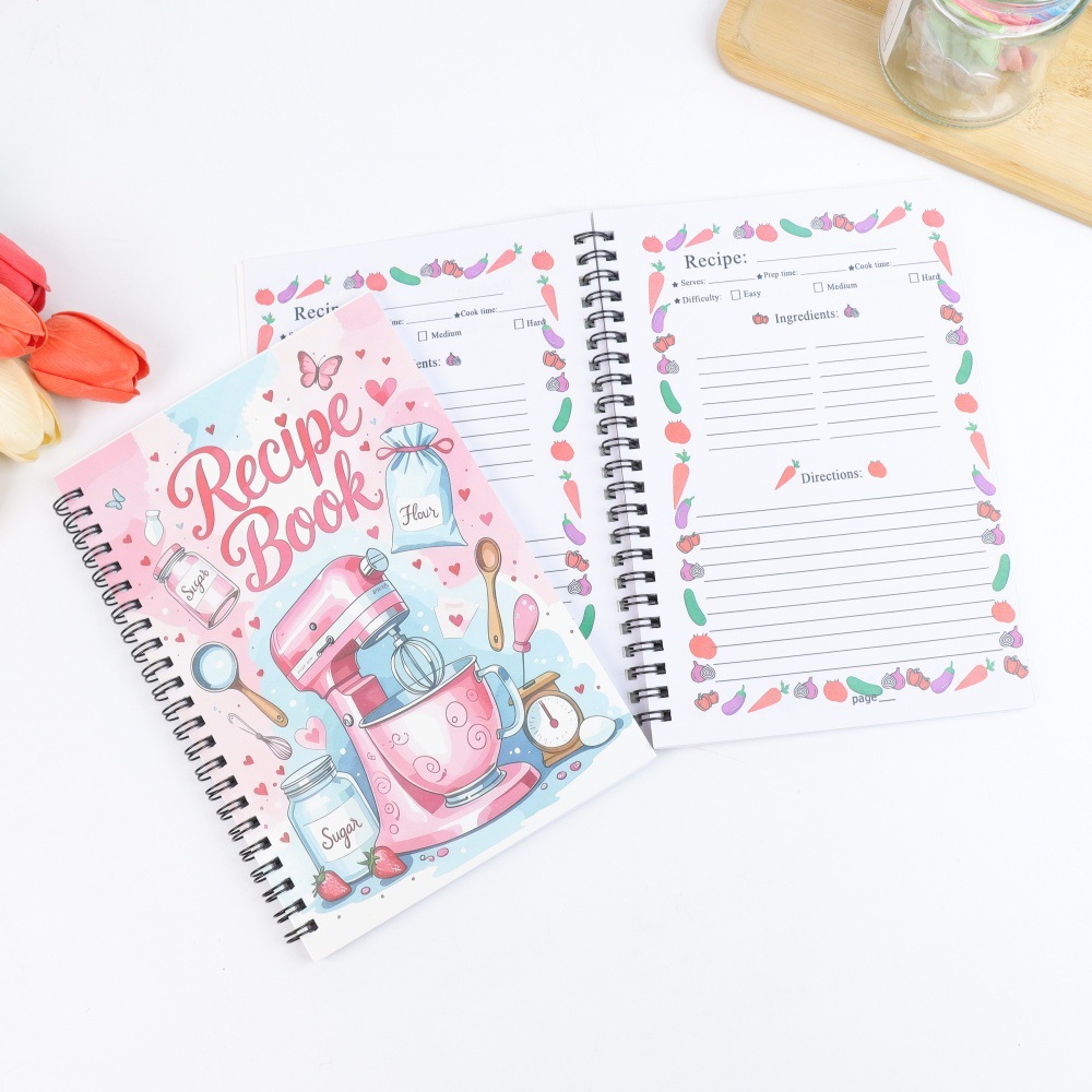Recipe Notebook 100 Sheets Rec - огляд і ціна Meal Prep Plan