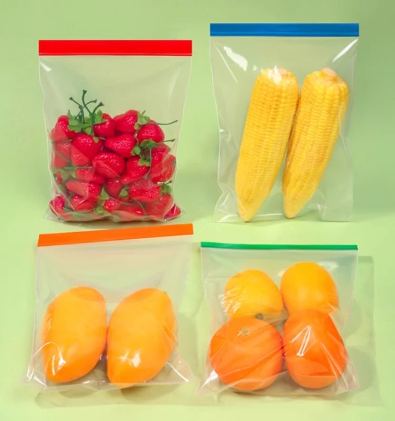 Colorful Clear PE  Zipper Stor - огляд і ціна Meal Prep For A Day
