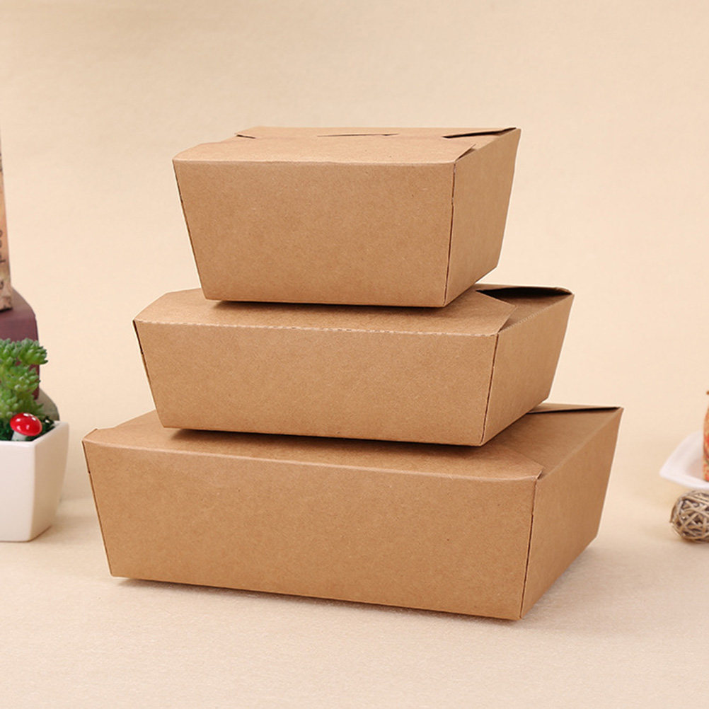 20Pcs Kraft Paper Lunch Box 80 - огляд і ціна Meal Prep For A Day