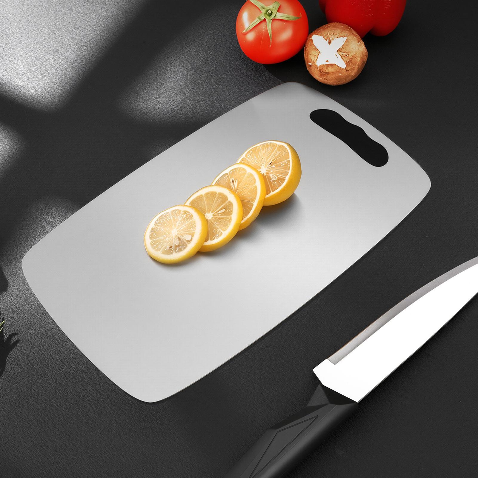 Metal Cutting Board Stainless  - огляд і ціна Meal Prep For Cutting