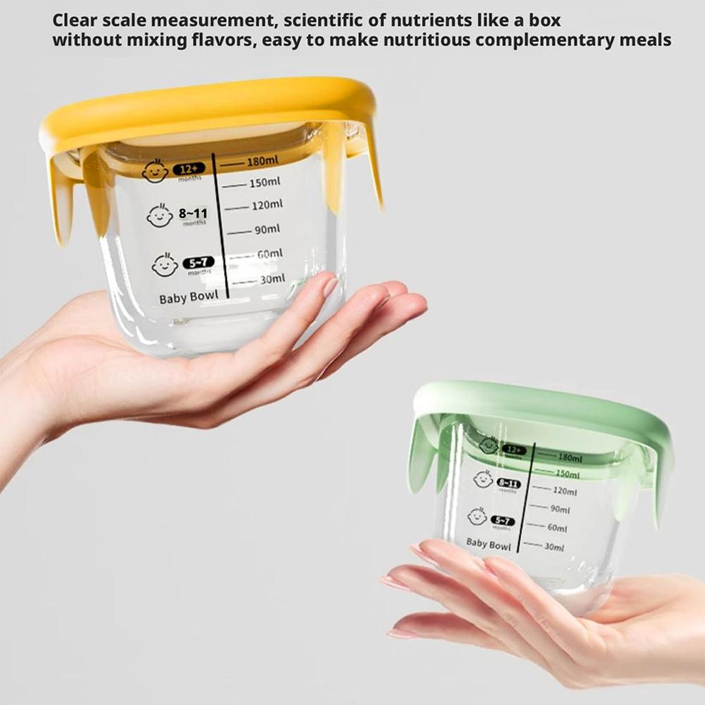 2PCS Glass Steaming Bowl Baby  - огляд і ціна Meal Prep Plan