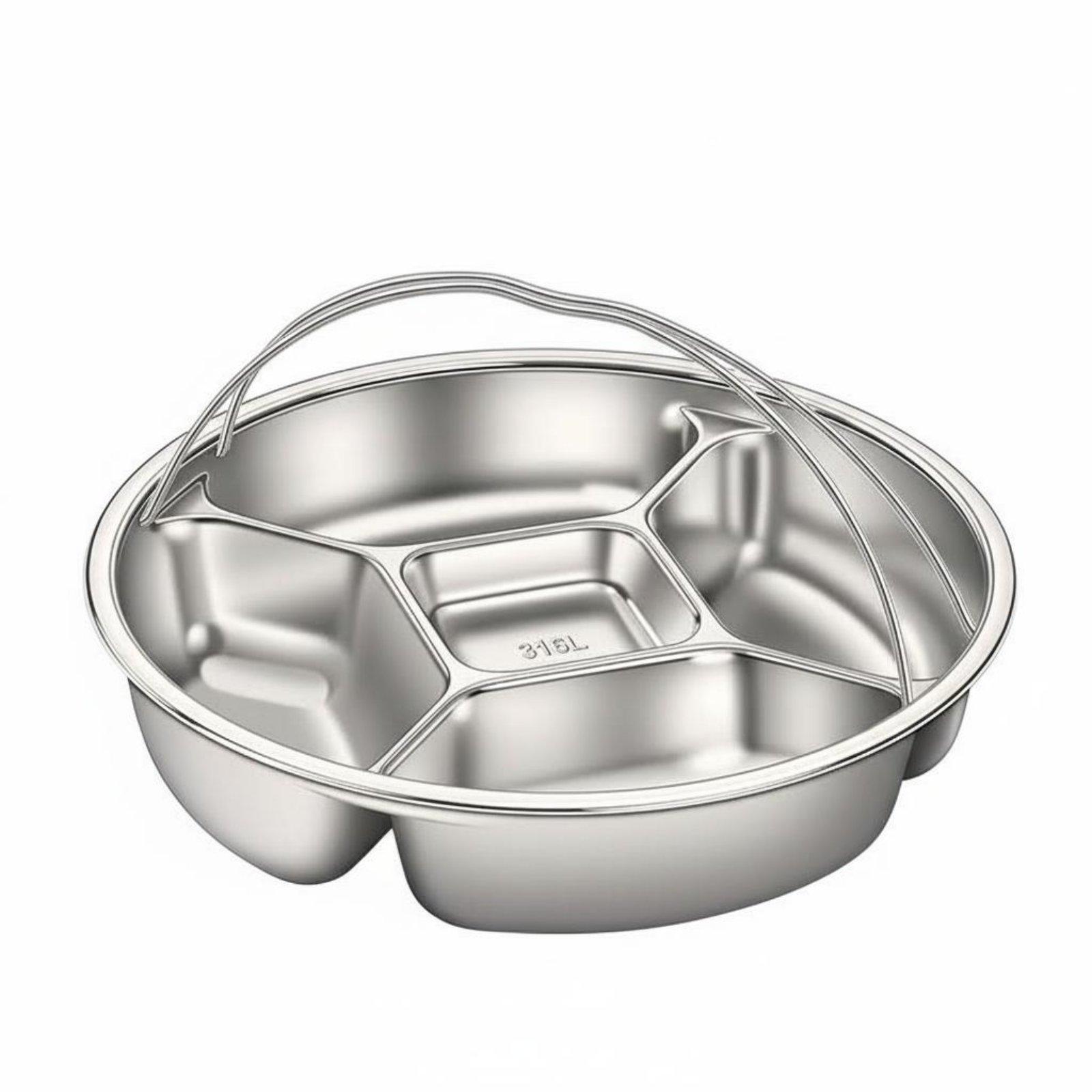 Stainless Steel Plate Multi-co - огляд і ціна Meal Prep Plan