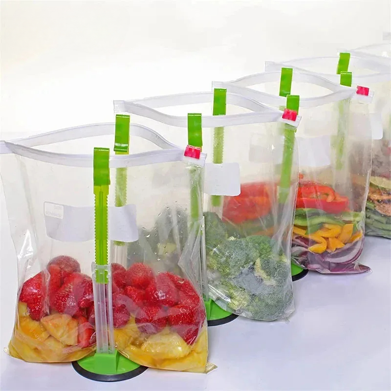 Adjustable Baggy Rack Holder S - огляд і ціна Meal Prep Ziplock