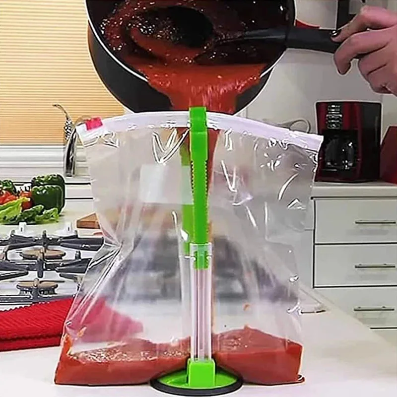 Adjustable Baggy Rack Holder S - огляд і ціна Meal Prep Ziplock