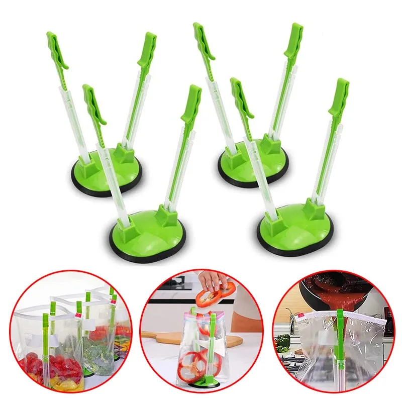 Adjustable Baggy Rack Holder S - огляд і ціна Meal Prep Ziplock