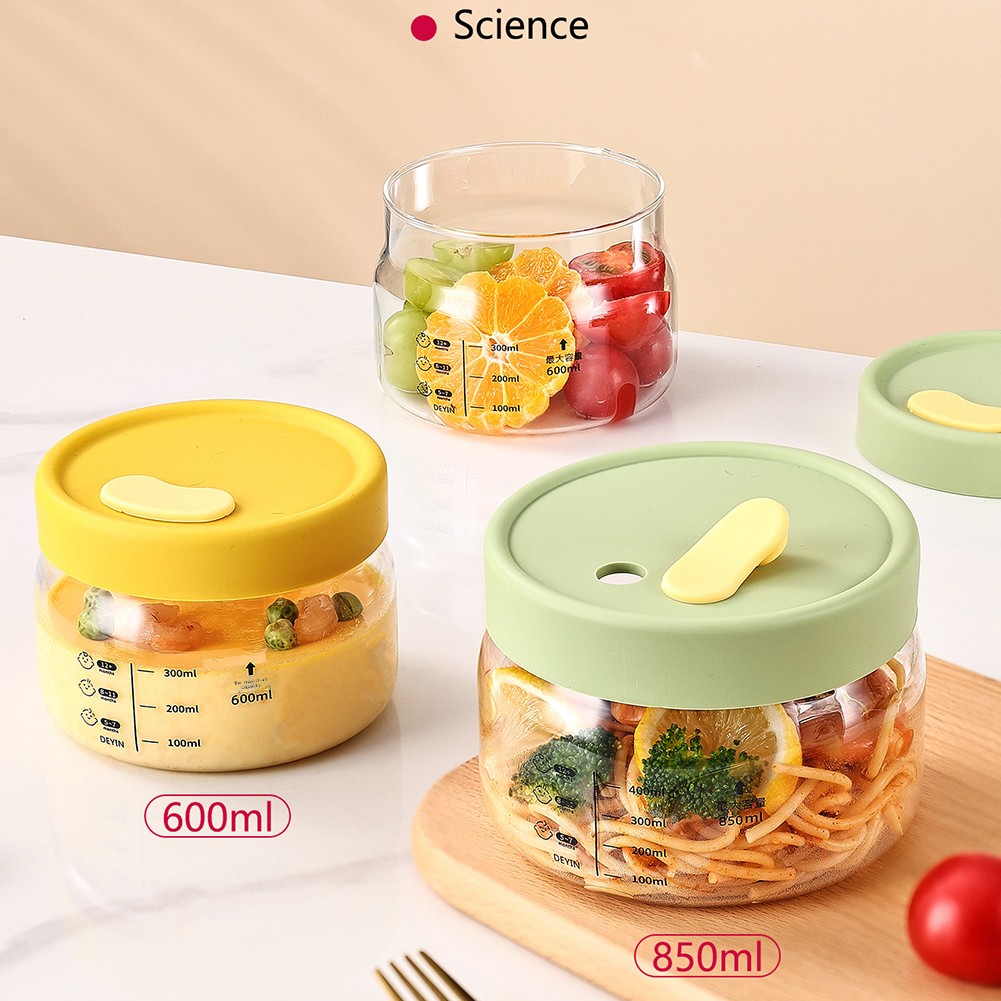 600-850ml Glass Food Storage C - огляд і ціна Meal Prep Plan
