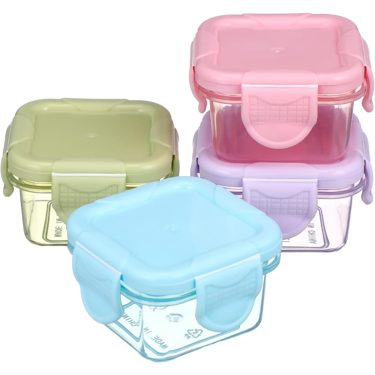4 PCS Food Storage Containers  - огляд і ціна Meal Prep Plan