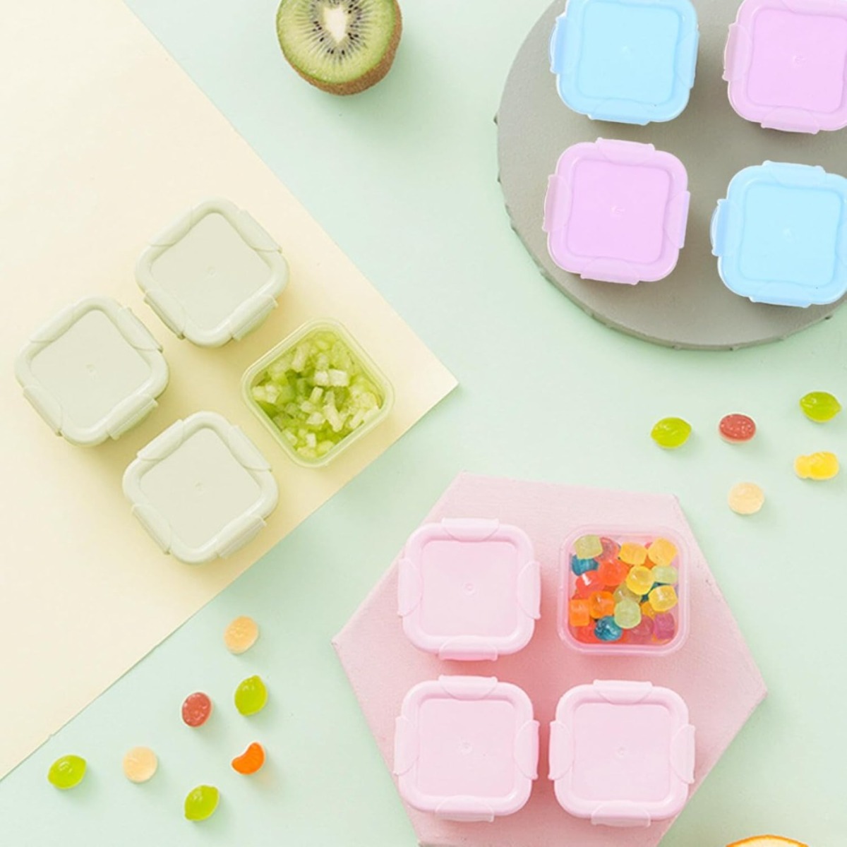 4 PCS Food Storage Containers  - огляд і ціна Meal Prep Plan