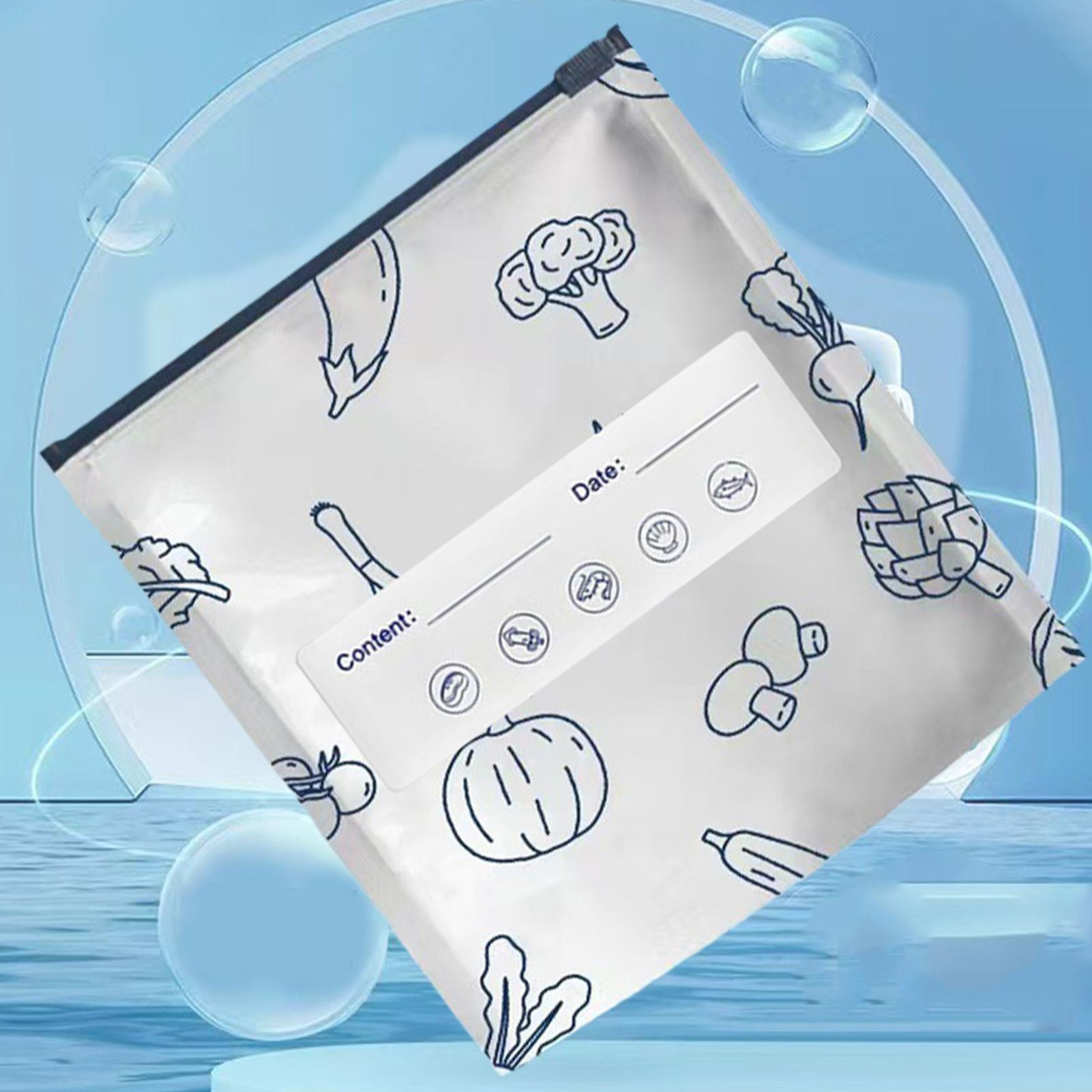Aluminum Storage Bags 30 Piece - огляд і ціна Meal Prep Ziplock