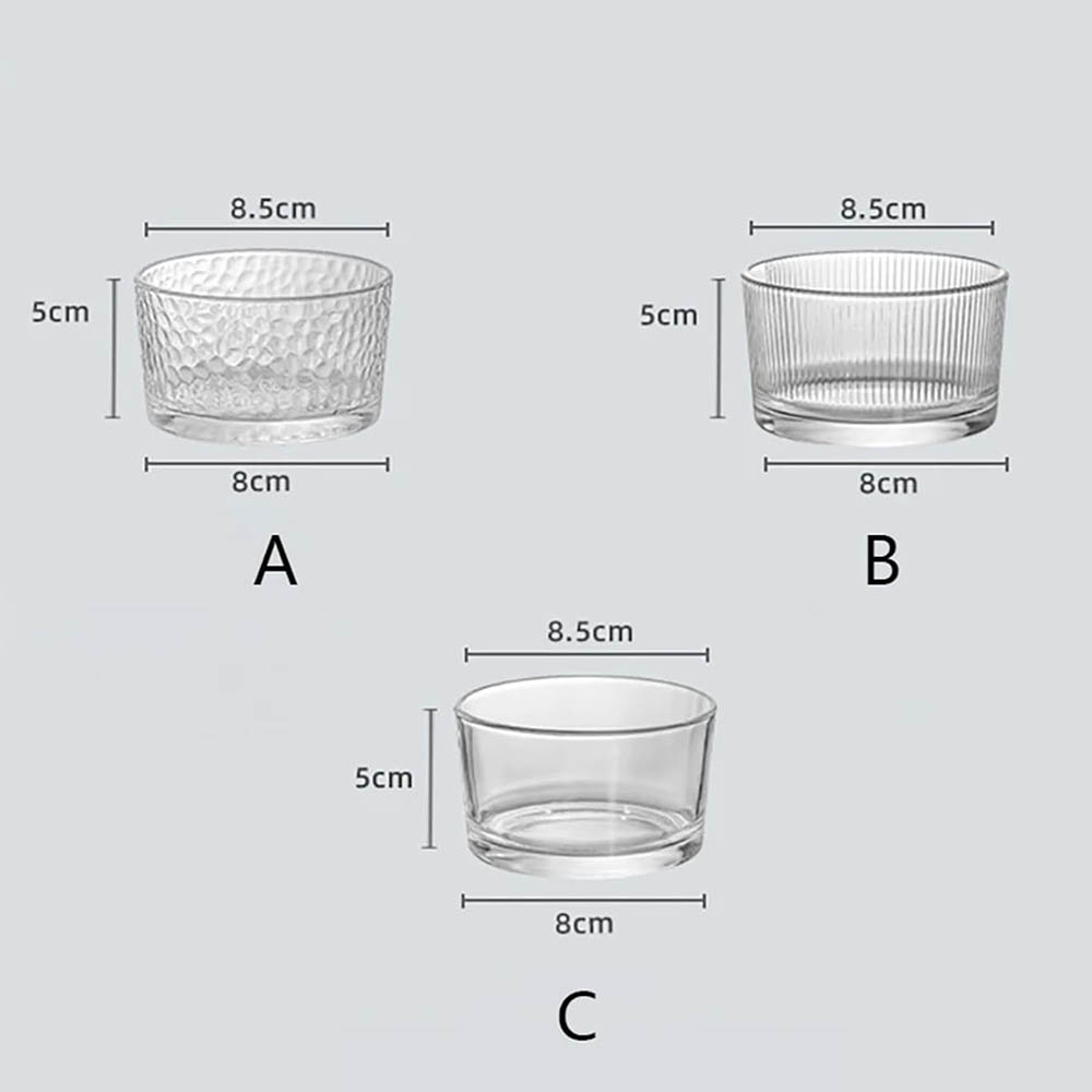 Clear Glass Mini Bowls Set Kit - огляд і ціна Meal Prep Plan